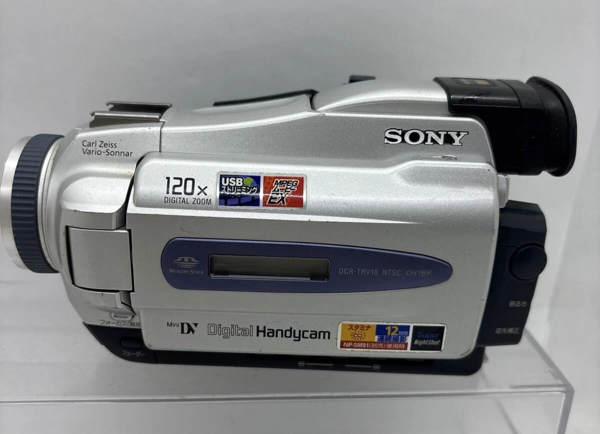 Sony Handycam DCR-TRV18 Mini DV Digital Video Camera Camcorder