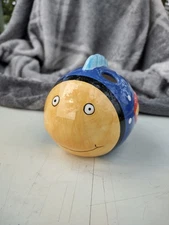 vintage Coco Dowley Fish toothbrush / pencil holder