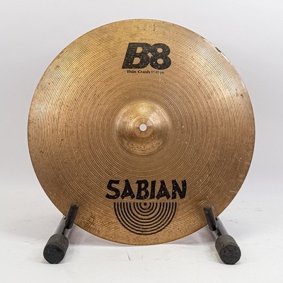 Sabian B8 17'' Thin Crash Cymbal 1.15KG Bronze Crash