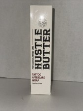 Hustle Butter Second Skin Tattoo Wrap - 6 Inches X 2.2 Yards - Transparent Adhes