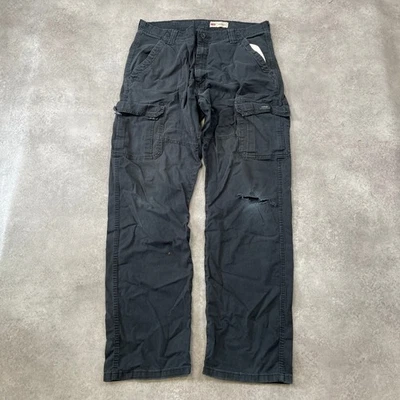 Pantalon militaire Wrangler Cargo pour hommes 34" coupe décontractée en coton... - Photo 1/4