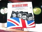 THE BEATLES  -    The Beatles' Story,     RARE 1975 DOUBLE-LP / inners..... EX+
