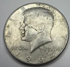 1964 KENNEDY SILVER HALF DOLLAR T29