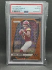 2024 Panini Prizm Jayden Daniels Orange Lazer Rookie RC PSA 10