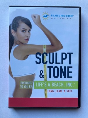 Pilates PRO Chair - Sculpt & Tone DVD Life's A Beach Jennifer Galardi Workout