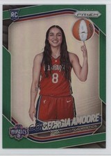 2025 Panini Prizm WNBA Rookie Variation Green Prizm Georgia Amoore #140 11ba