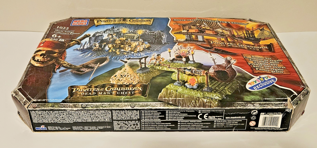 Mega Bloks Pirates of The Caribbean Movie Trilogy Collectors 1022