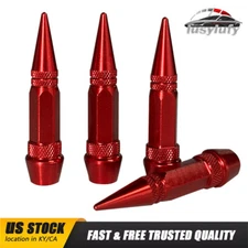 4PCS Universal For Car Tire Valve Stem Caps Truck Bike Wheel Air Dust Cap Covers