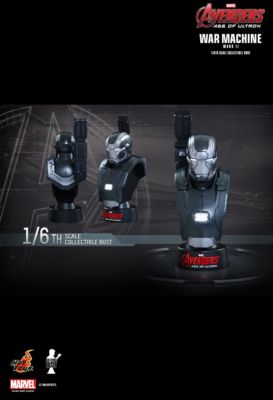 Hottoys Avengers Iron Man War Machine Mark II 1/6 scale bust | eBay