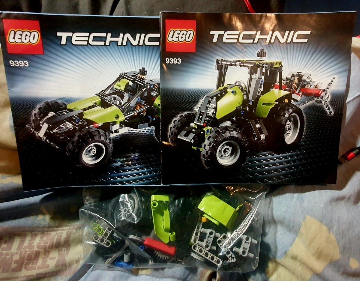Lego Technic: Tractor Buggy (9393) 100% Complete, Both Instructions
