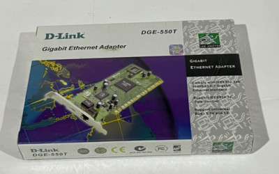 D-Link DGE-550T Gigabit Ethernet Adapter New