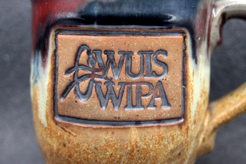 Tazza/tazza WUIS/WIPA radio gres ceramica smaltata firmata 2003 - Foto 2 di 7