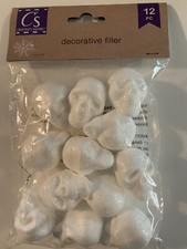 Skulls for Halloween Decorative filler - 12 Plastic