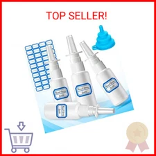 ZHWKMYP 6 Pcs Nasal Spray Bottle, Small Premium Empty Nose Spray Bottle Refillab