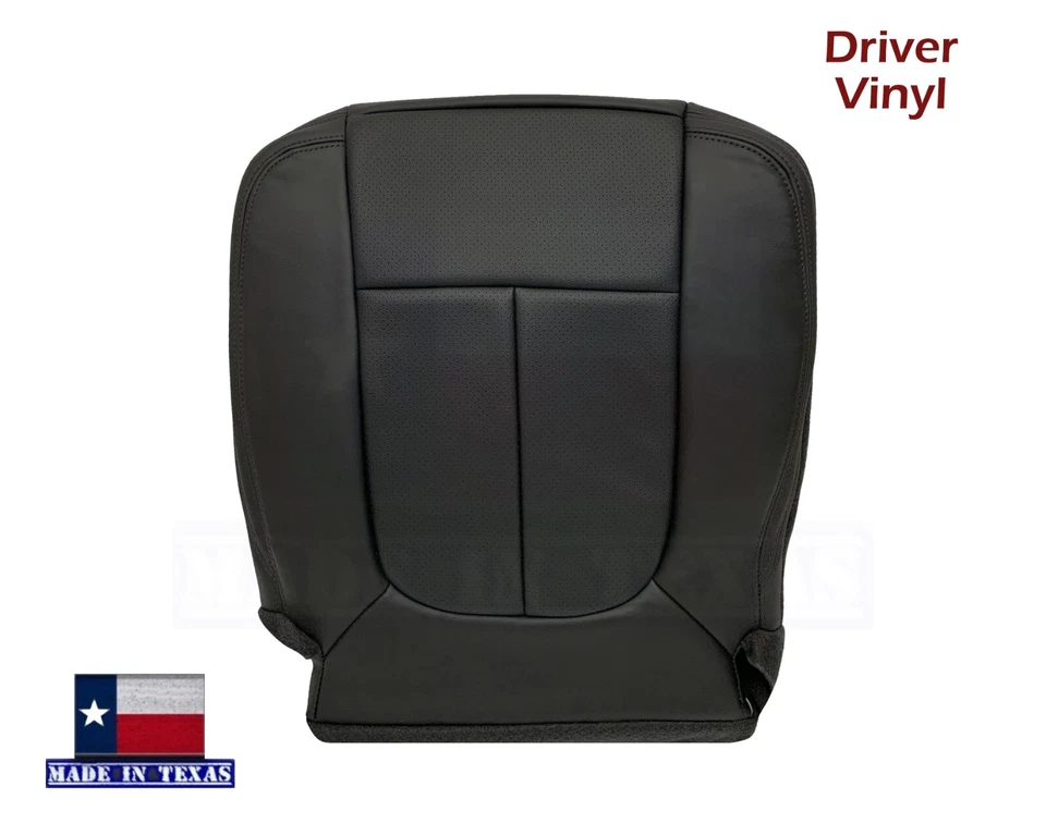 Cubierta de asiento inferior de vinilo negra 10 11 12 13 14 para Ford F150 Platinum Edition 2009 Foto 2 de 4