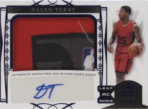 2022-23 Leaf Trinity - Dalen Terry #PA-DT1