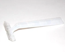 Single Blade Disposables Razors - White - 500 Count For Professional or Home Use