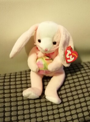 Original beanie baby ty Eggerton bunny now retired NWT