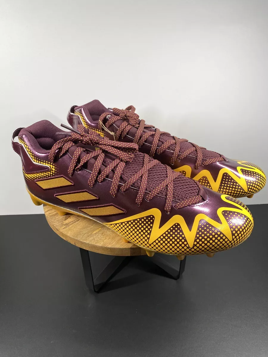 Adidas football cleats clearance maroon