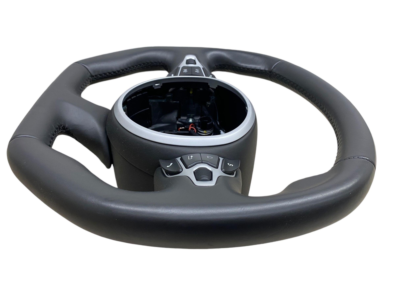 2019-2023 ASTON MARTIN VANTAGE SPORT STEERING WHEEL OBSIDIAN BLACK LEATHER (LX57