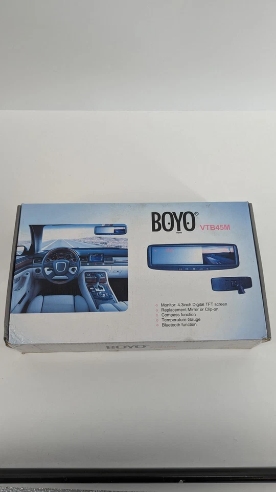 BOYO VTB45M Digital tft rearview mirror - Image 2 of 4