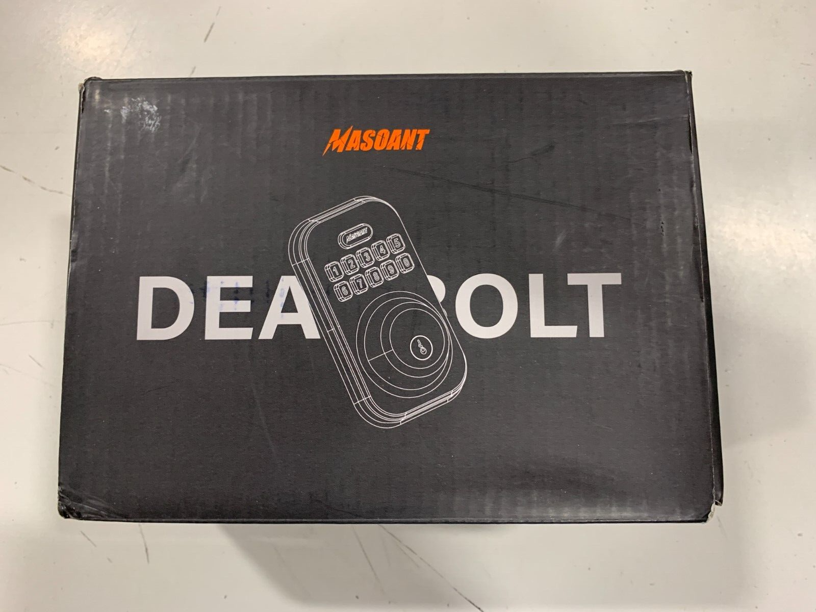 Masoant Deadbolt Keyless Entry Door Lock, Brushed Nickle-image