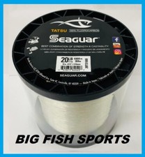 SEAGUAR TATSU 100 Fluorocarbon Line 20lb/1000yd 20 TS 1000 FREE USA SHIPPING