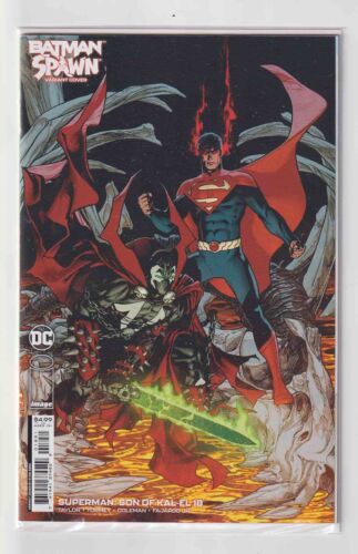 Superman Son Of Kal-El #18 (2022) Ryan Sook DC Spawn Card Stock Variant Cover - Afbeelding 1 van 1