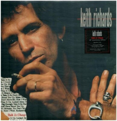 LP Keith Richards Talk Is Cheap 180GR. BLACK VINYL NEW OVP Mindless Records