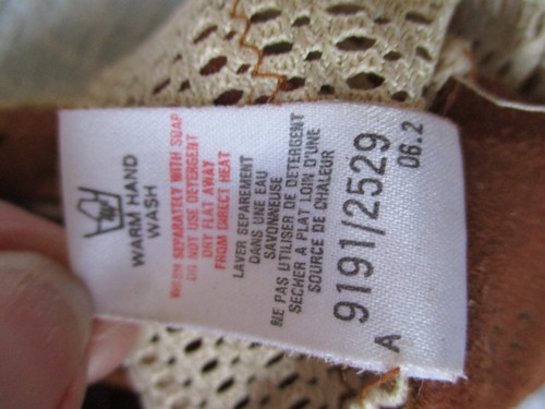 St Michael - Retro Tan Leather, Ivory Mesh Back Driving Gloves - Size S (Petite) - Picture 7 of 9