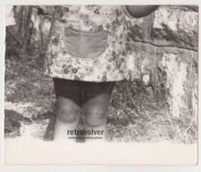 Lost in the Frame Mysterious Girl Captured Only by Her Dress and Legs Abstract