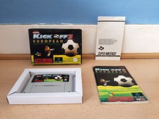 Thumbnail of ebay&reg; auction 326272037822 | Kick Off 3 European Challenge SNES komplett guter Zustand