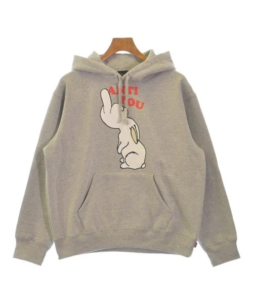 Sweat à capuche gris Supreme S 2200519609048