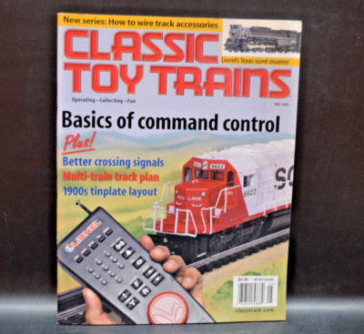 Classic Toy Trains 2002 May Command Control basics Crossing signals Multi train 