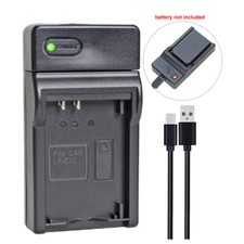 USB LP-E12 Battery charger for Canon EOS M2 M10 M50 M200 Rebel SL1 Kiss X7 SX70