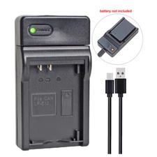 USB LP-E12 Battery charger for Canon EOS M2 M10 M50 M200 Rebel SL1 Kiss X7 SX70