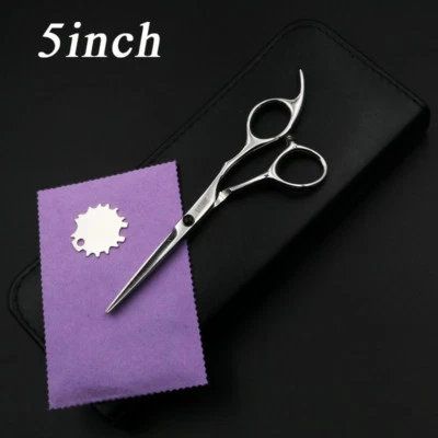 Black Knight 5" Handmade Japanese Hairdressing/Barber Scissors + Case RRP £165