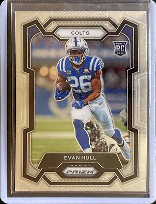 Evan Hull - 2023 Panini Prizm Football - Rookie #344