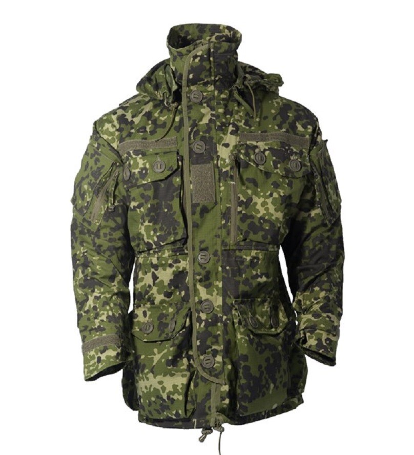 実物　デンマーク軍　HMAK M84 コンバットジャケット　サバゲー　希少 TACGEAR Danish M84 Camoflauge Parka Use Jacket Spezialkräfte Ksk