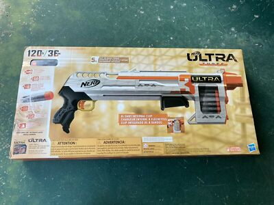 Set of 4 NERF Gun: Ultra Three Blaster Pump-Action 8 Ultra Dart