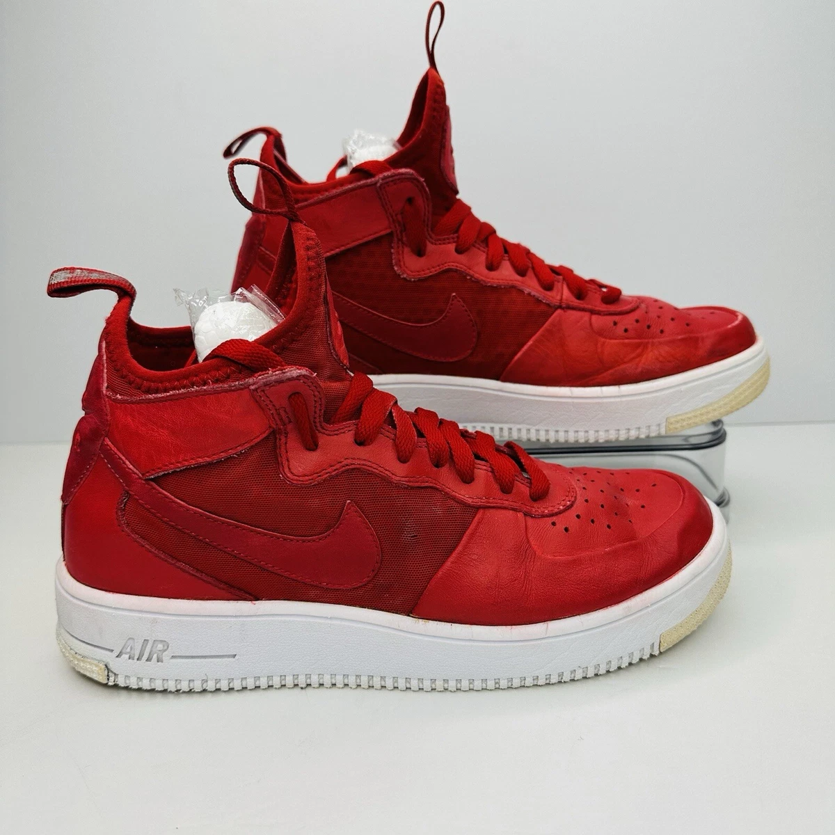 Nike Air Force 1 Men’s Size 12 Red Ultraforce Mid Shoes Sneakers 864014-600 Nike Air Force 1 Men main image 4