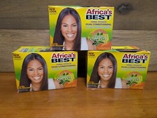 Africa  s Best Herbal Intensive Dual Conditioning No Lye Relaxer System Super