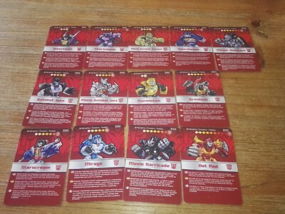 Transformers Robot Heroes cards - Hasbro 2006 /Select Card From List