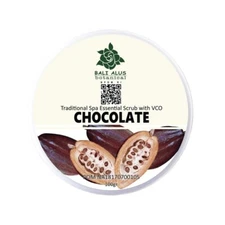 Bali Alus, Tradisional Spa Essential Scrub With VCO, 100g, Chocolate (Pack of 1)