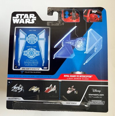 Star Wars Micro Galaxy Squadron Royal Guard Tie Interceptor