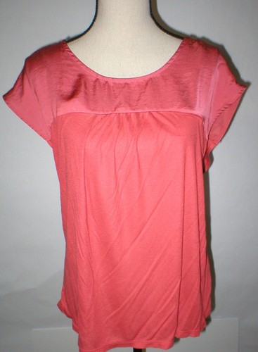 New Womens Victorias Secret Cross Back Top Medium Red Orange Modal Soft SS New Womens Victorias Secret Cross Back Top Medium Red Orange Modal Soft SS