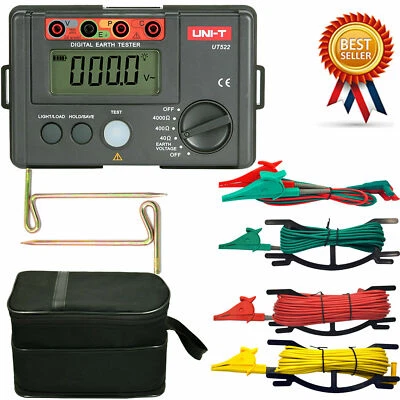UNI-T UT522 Megger Digital Earth Ground Insulation Resistance Tester ✦Kd