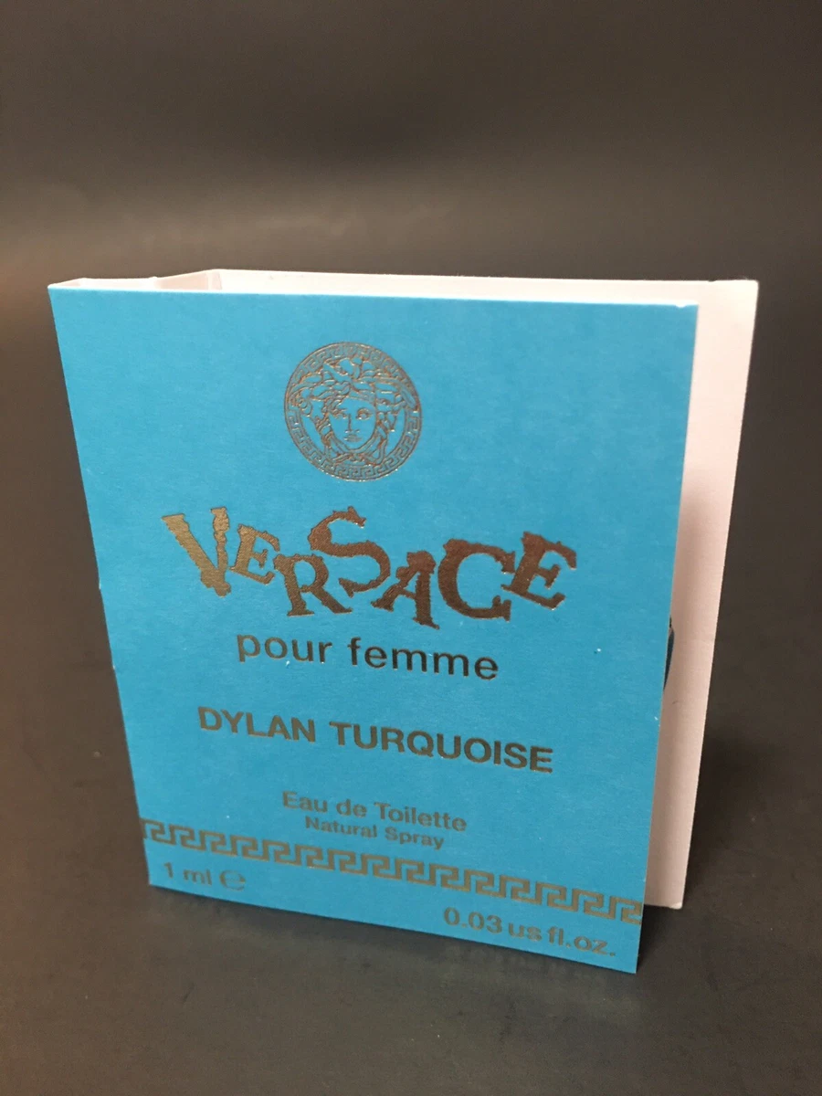 VERSACE “DYLAN TURQUOISE” WOMENS FRAGRANCE SAMPLE NEW RELEASE | eBay