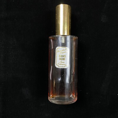 SANS NOM Bourbon French Perfume New Orleans Vintage Eau de Toilette 4oz 1/2full