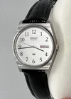 🏴‍☠️🏴‍☠️Rare Vintage Seiko Men Watch Bilingual Day/Date Lizard 80s🏴‍☠️🏴‍☠️